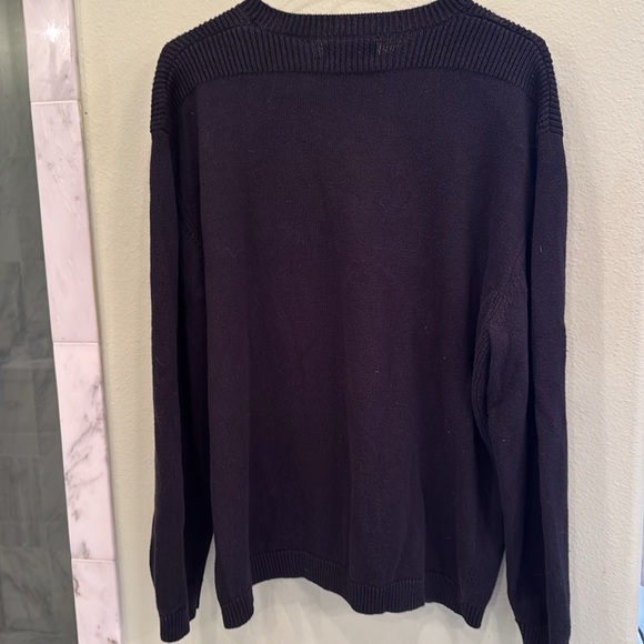 Mizzou Men’s XL Long sleeve black sweater with tiger/M logo in gold and black - Picture 10 of 11